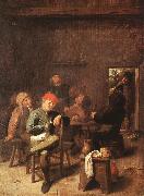 Peasants Smoking and Drinking f